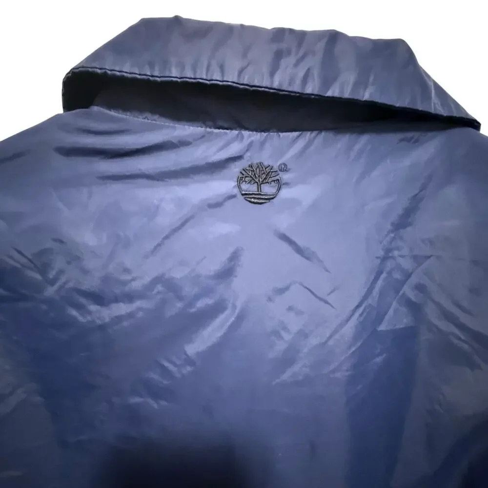Timberland Nylon‎ Windbreaker Lined  Men's M Blue